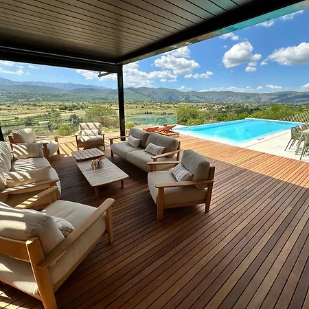 Villa Z1 - Luxury Retreat With Heated Pool & Imotski